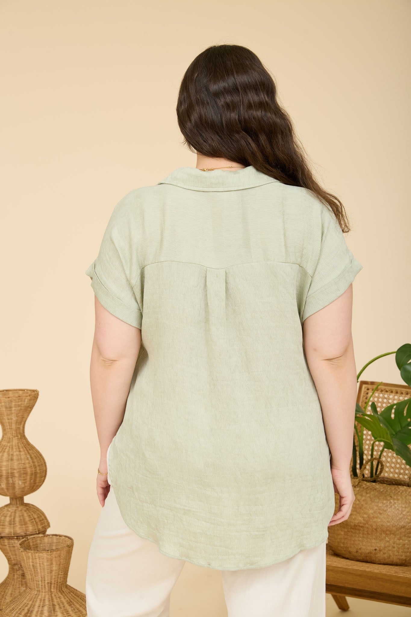 Laidback Luxe Linen Top