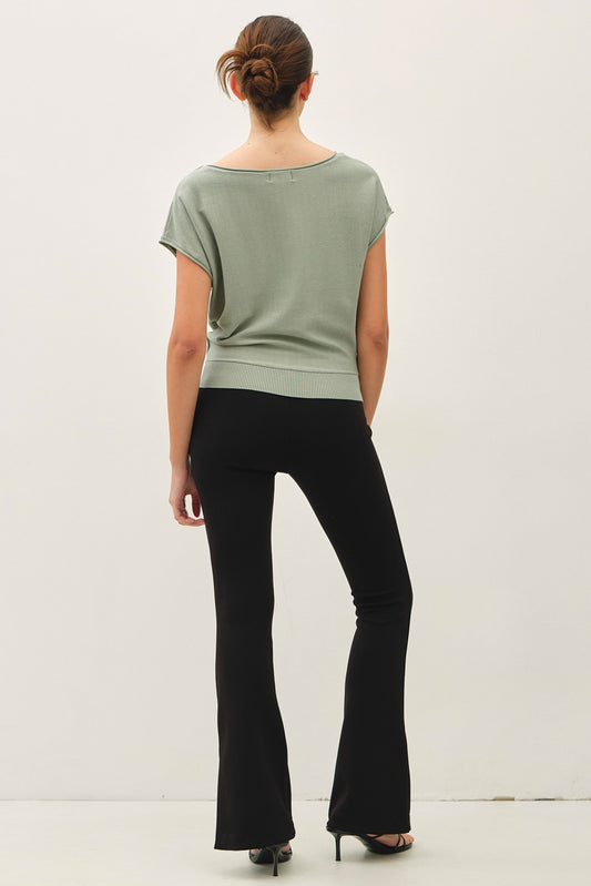 Coastal Grace Knit Top