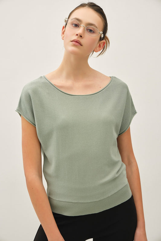 Coastal Grace Knit Top