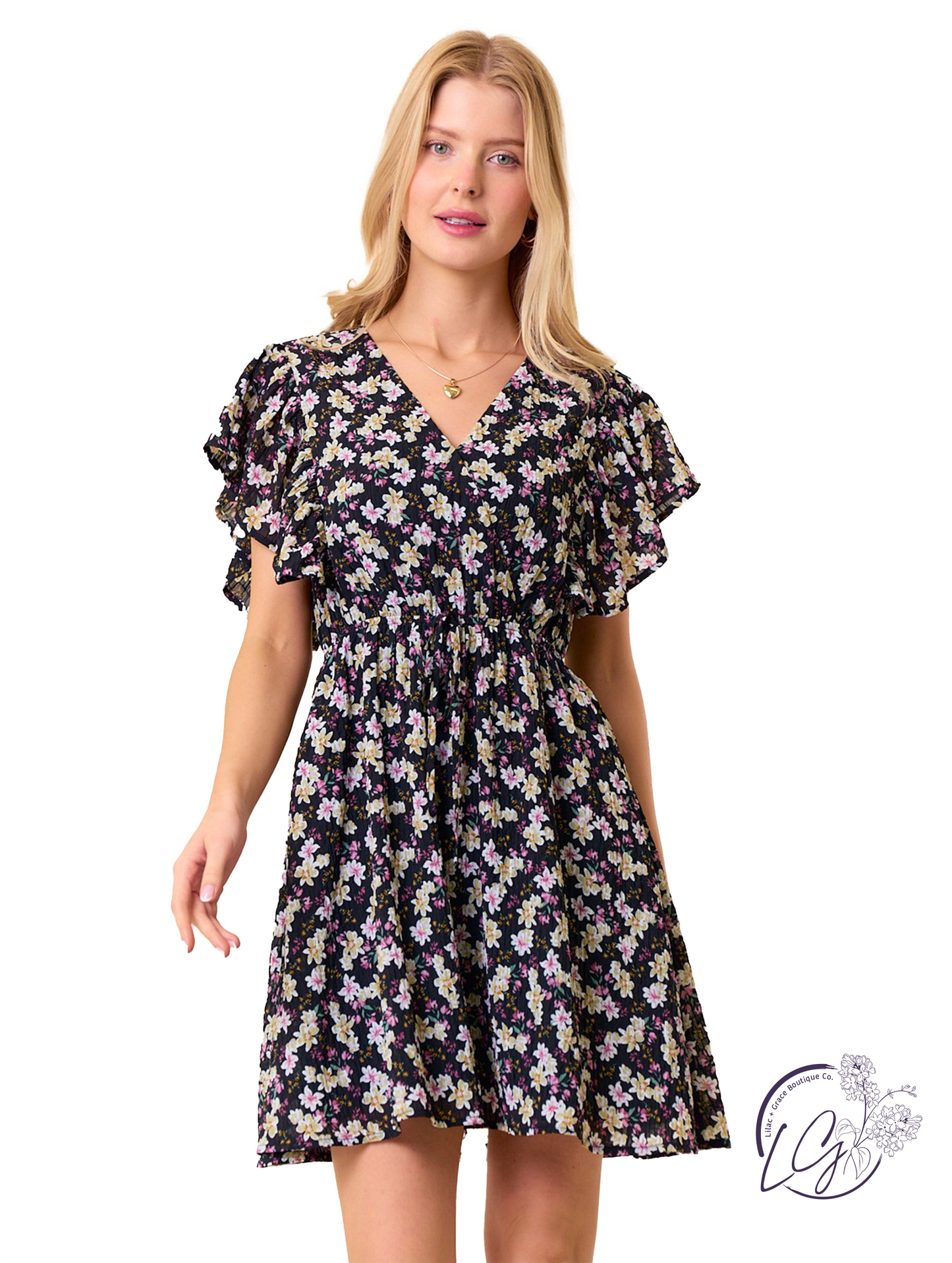 Rosewood Meadow Dress