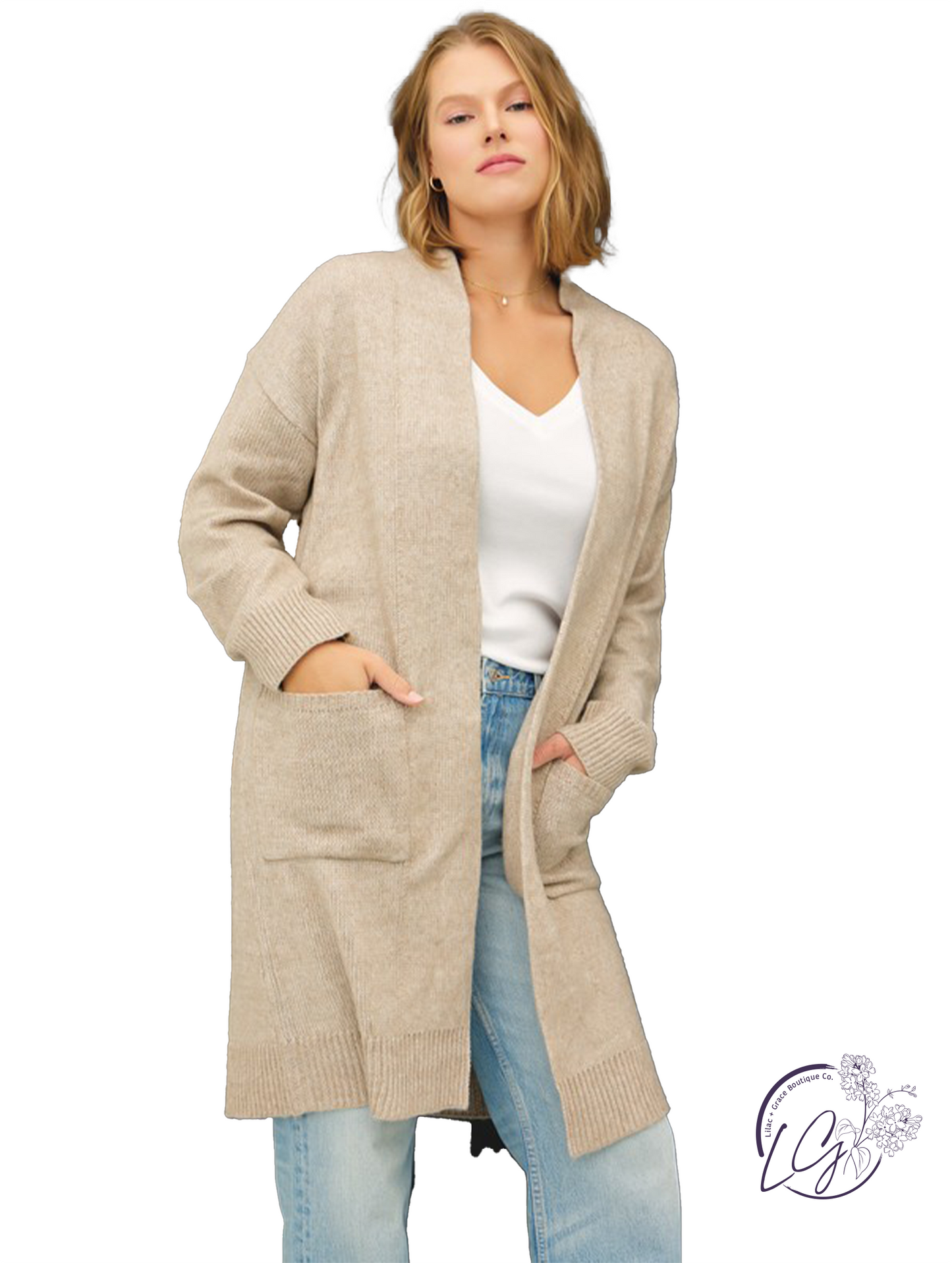 Curvy Midnight Cardigan