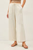 Sunwashed Linen Crop Pants