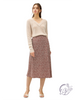 Efflorescing Comfort Midi Skirt