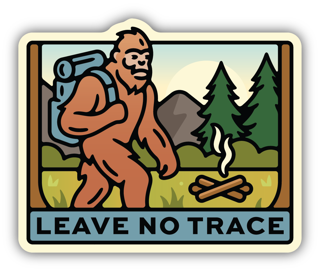 Leave No Trace Sticker