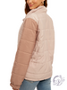 Seasons Changing Color Blocked Reversible Puffer Jacket