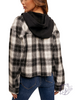 Harmony Plaid Crop Jacket