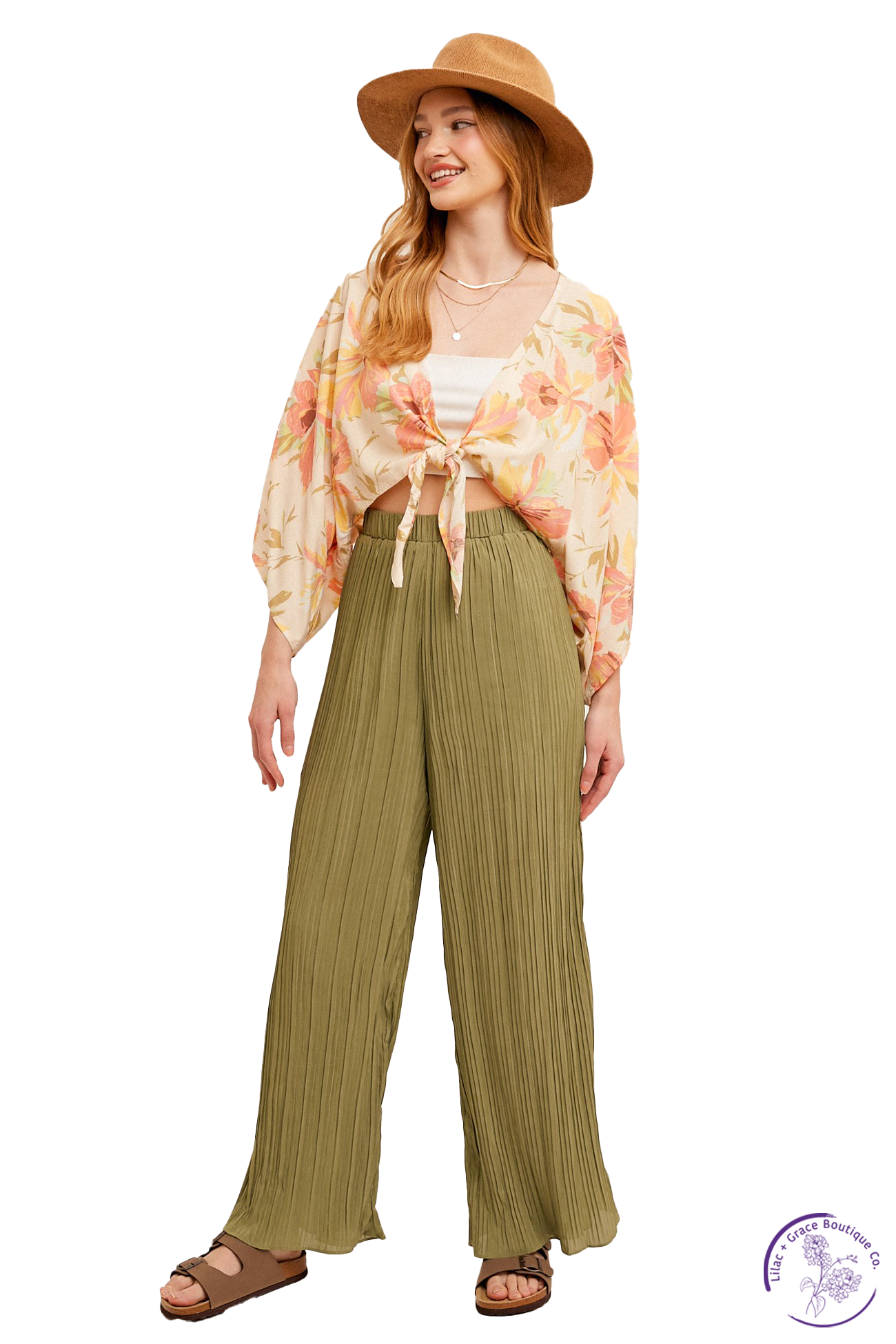 Paradise Pleated Pant