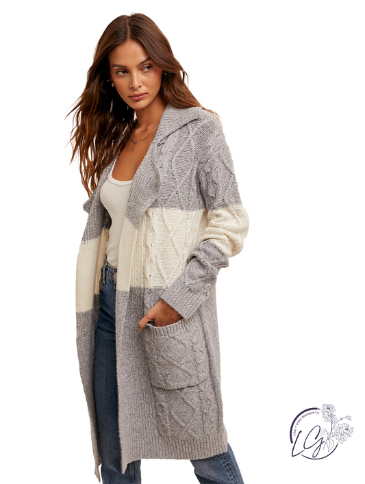 Cold Stays Outside Cardigan