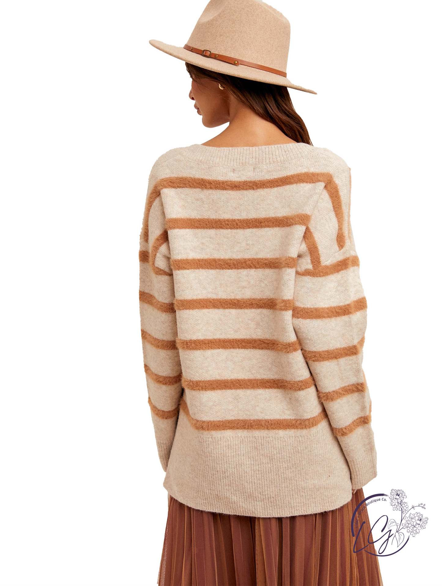 Candles Flicker Sweater Pullover