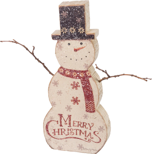 Nordic Snowman Chunky Sitter