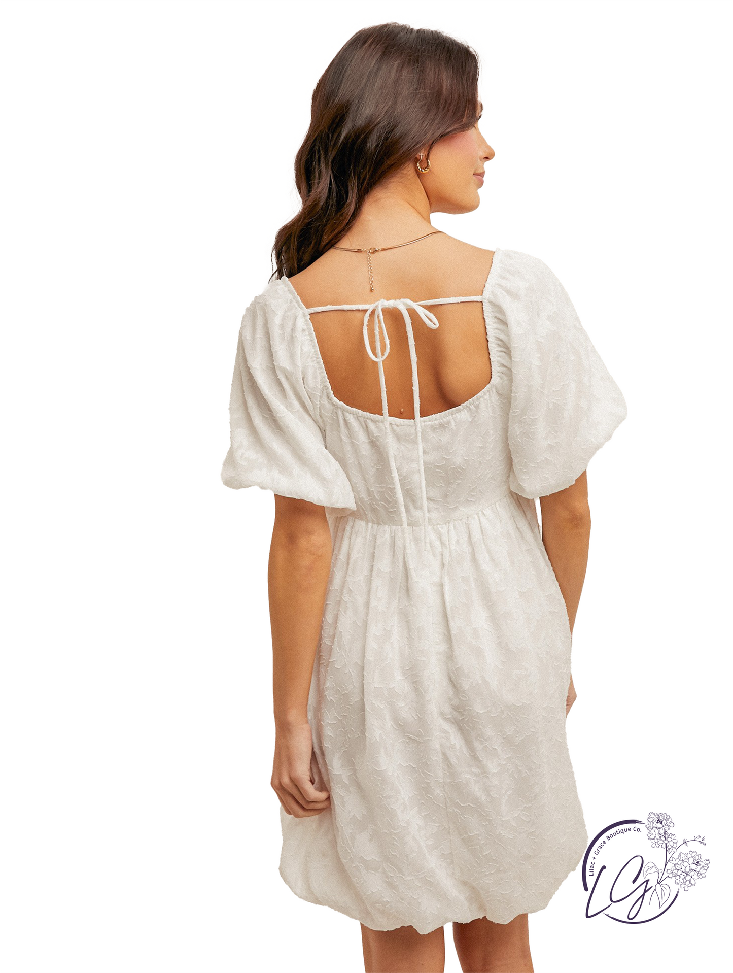 Whisperspun Square Neck  Dress