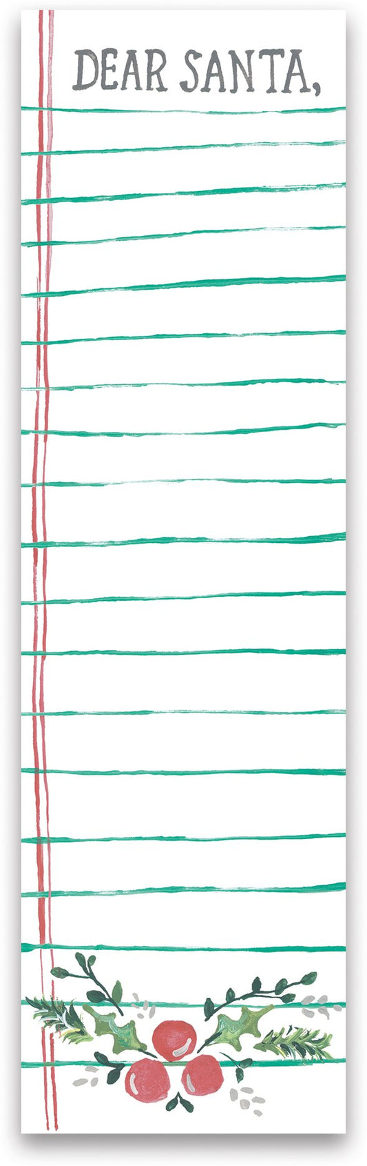 Dear Santa List Pad