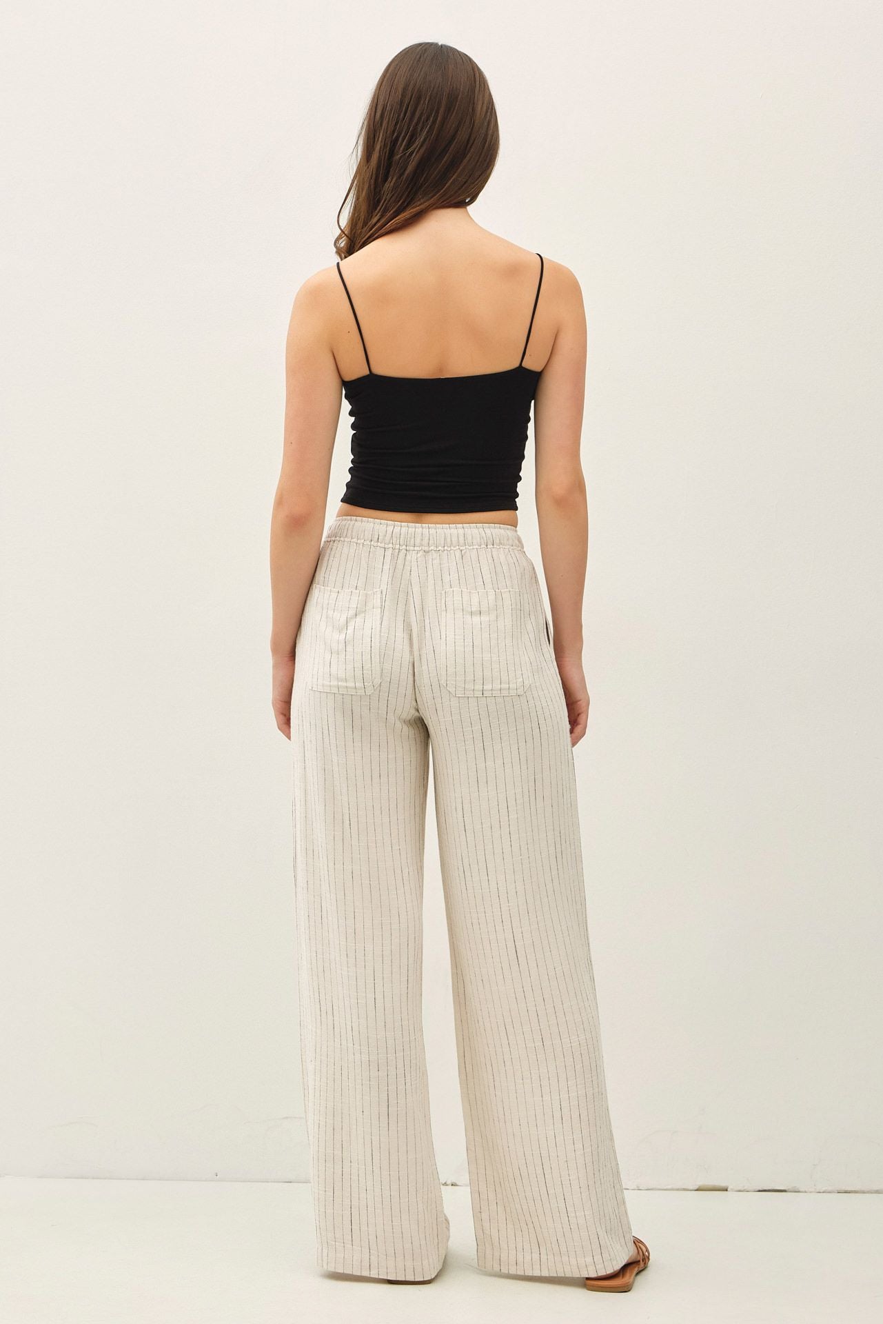 Airy Wide Leg Trousers