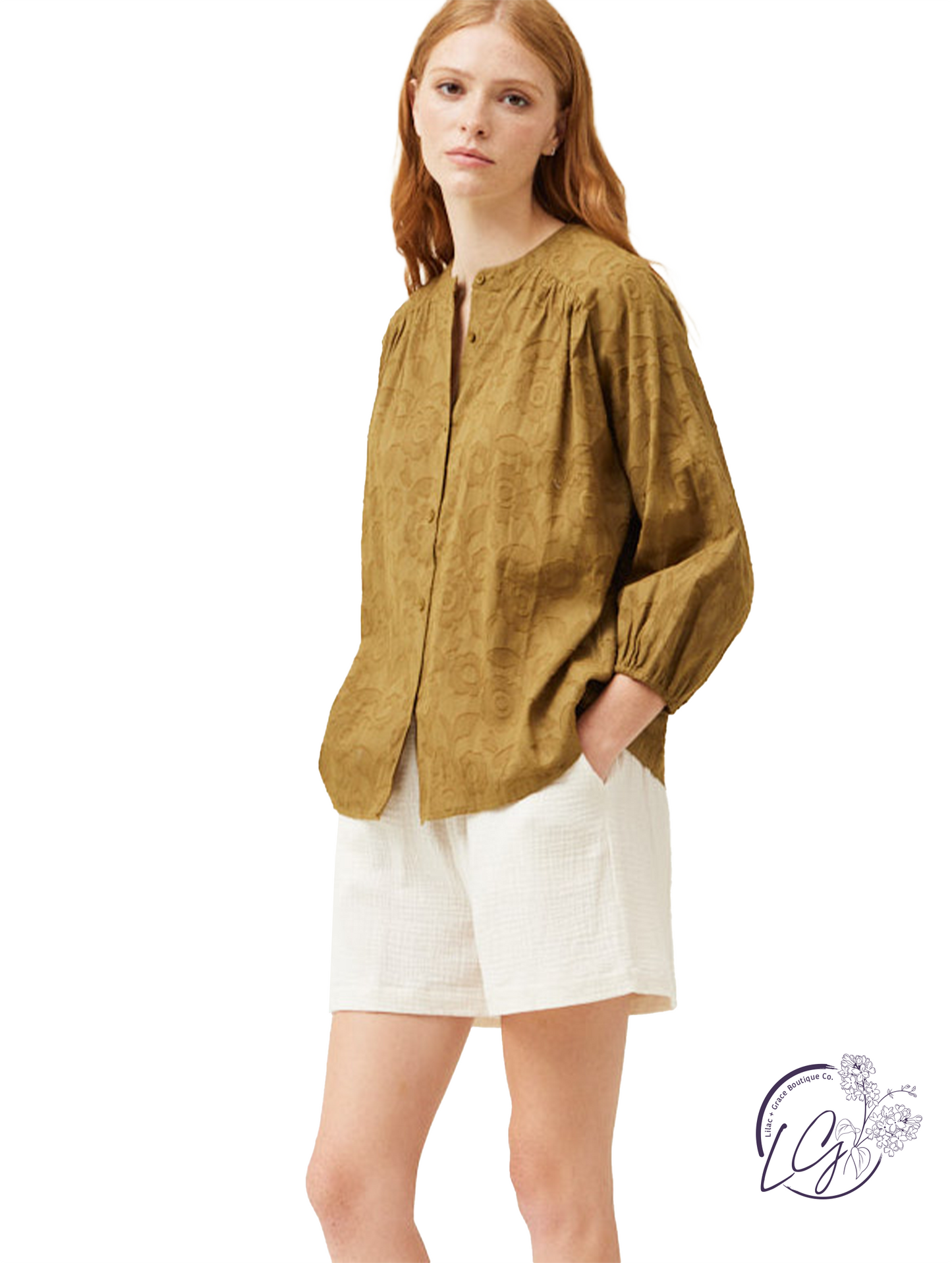 Harvest The Joy Cotton Blouse