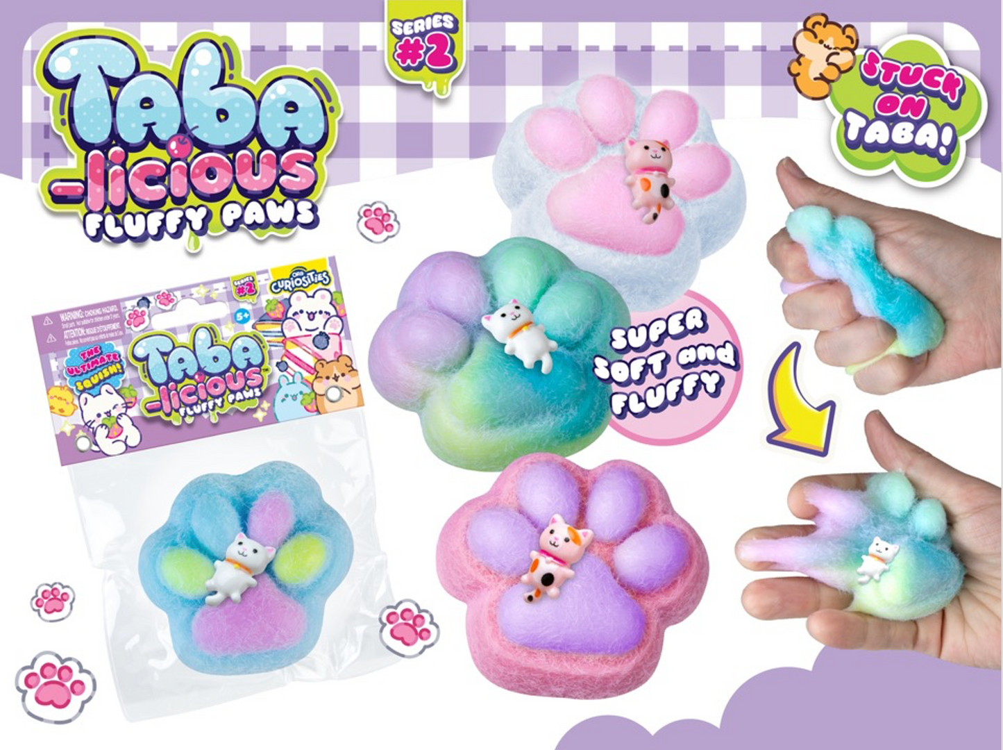 Taba-licious Fluffy Paws