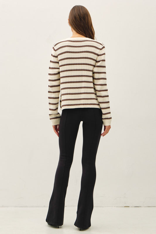 Fireside Stripe Cardigan