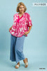 Curvy Pretty in Paisley Blouse
