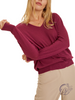 Chic Comfort Deep V Sweater