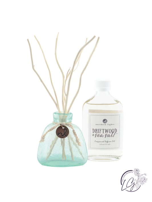 Windward Reed Diffuser - Driftwood and Sea Salt