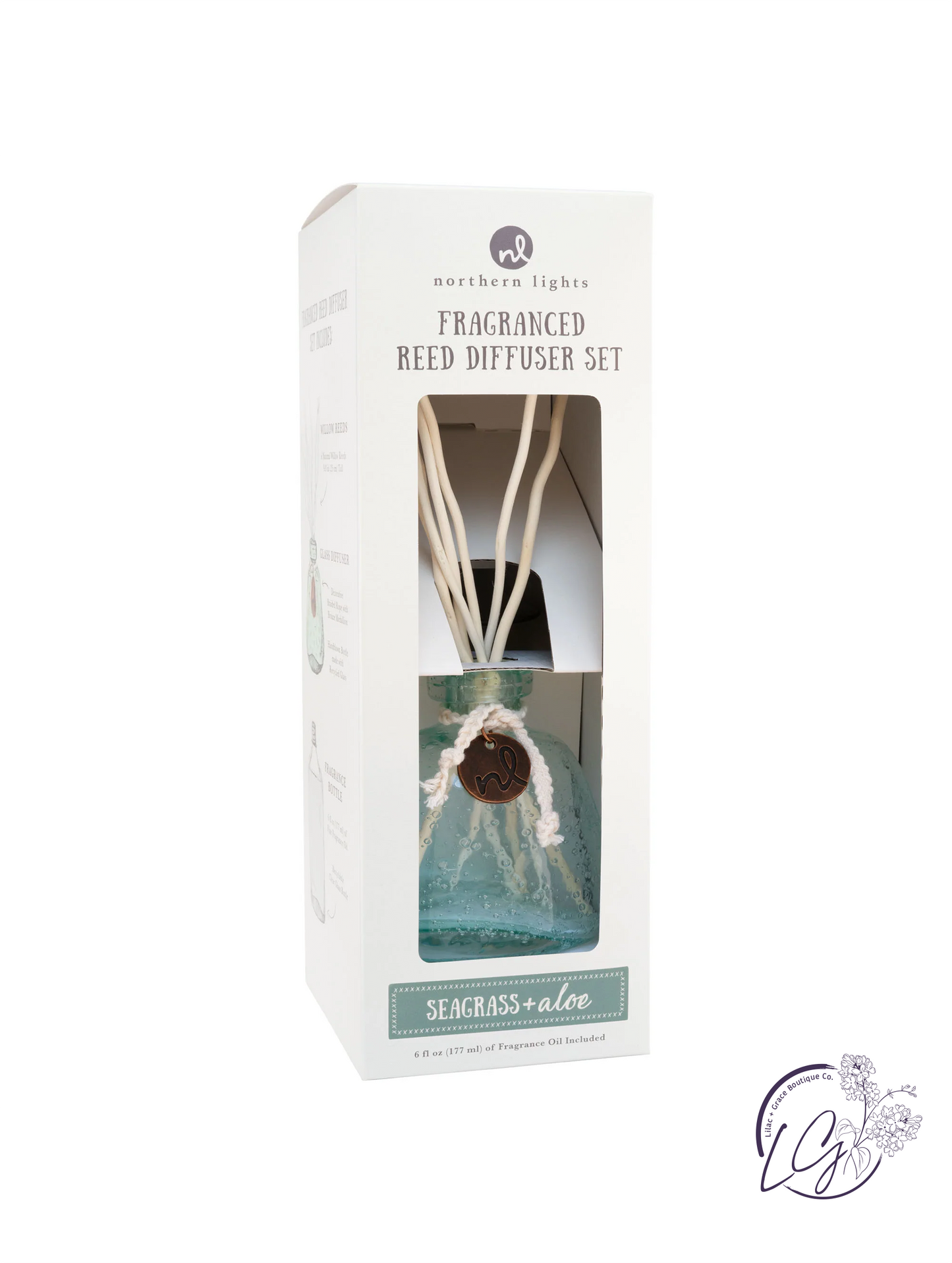 Windward Reed Diffuser - Seagrass and Aloe