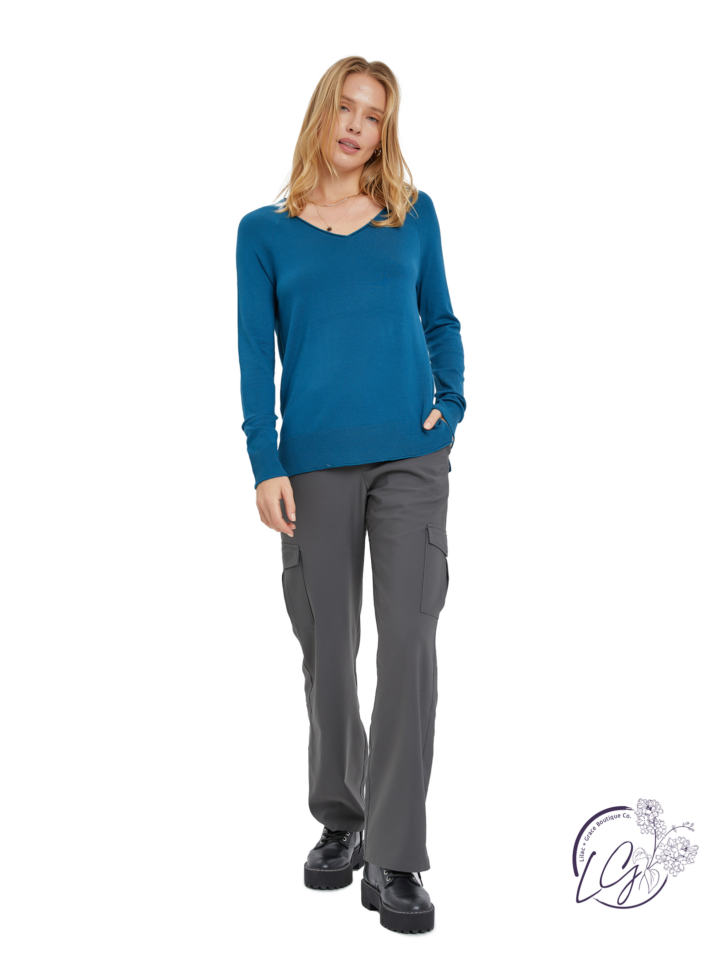 Chic Comfort V-Neck Sweater