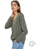 Modern Minimalist V-Neck Sweater