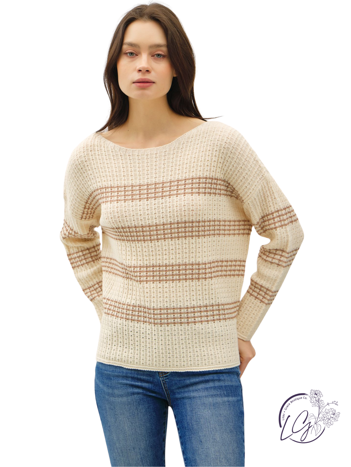 White Walls Fade Sweater