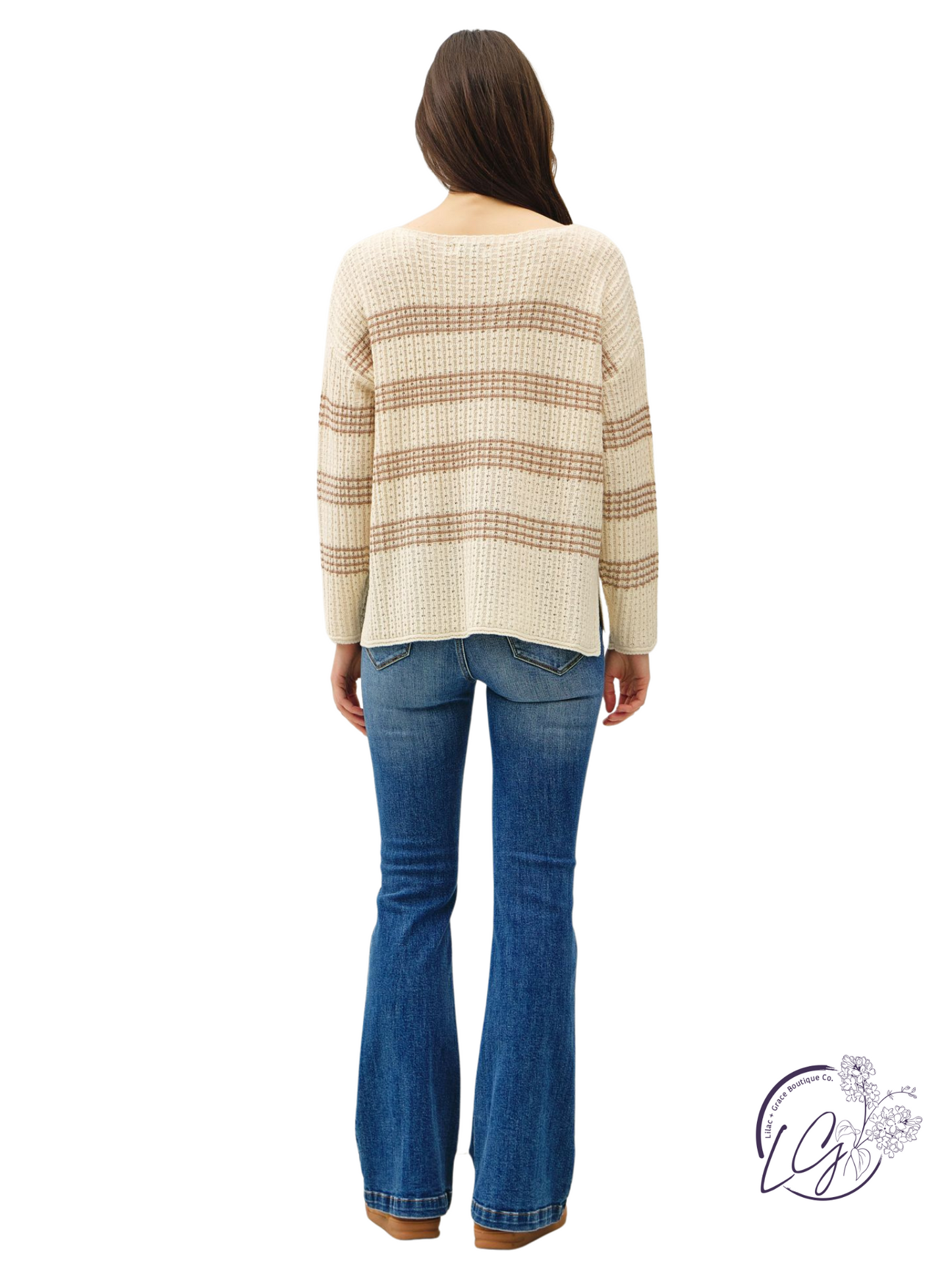 White Walls Fade Sweater