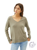 Keep Moving Forward V-Neck Sweater