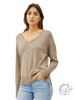 Keep Moving Forward V-Neck Sweater