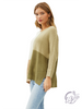You Glow, Girl V-Neck Sweater