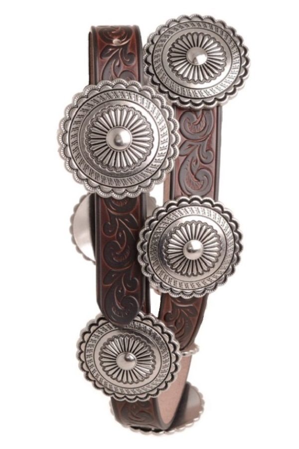 Silver Sage Concho Belt