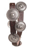 Silver Sage Concho Belt