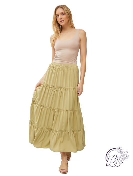 Bohemian Tiered Skirt