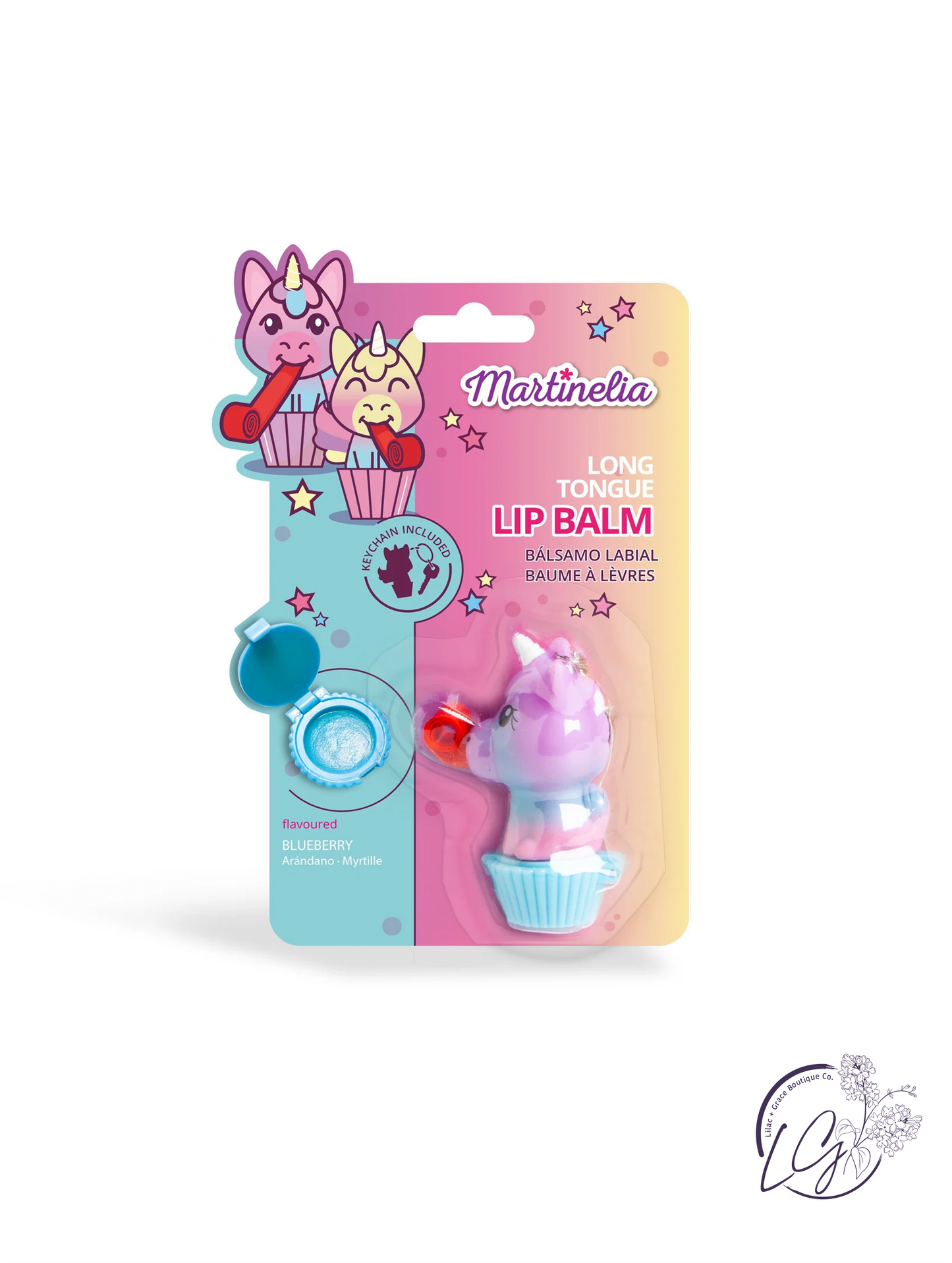 Martinelia Unicorn Tongue Lip Balm