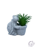 Cement Animal Pot with Succulent