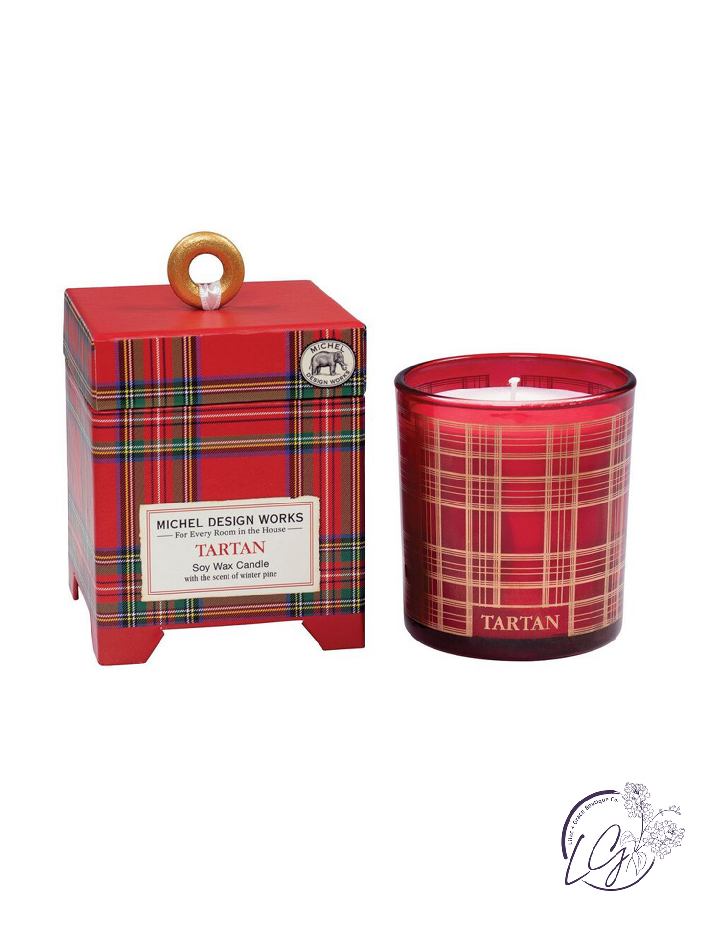 Tartan Soy Wax Candle