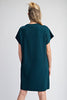 Curvy Blossom Textured Dress