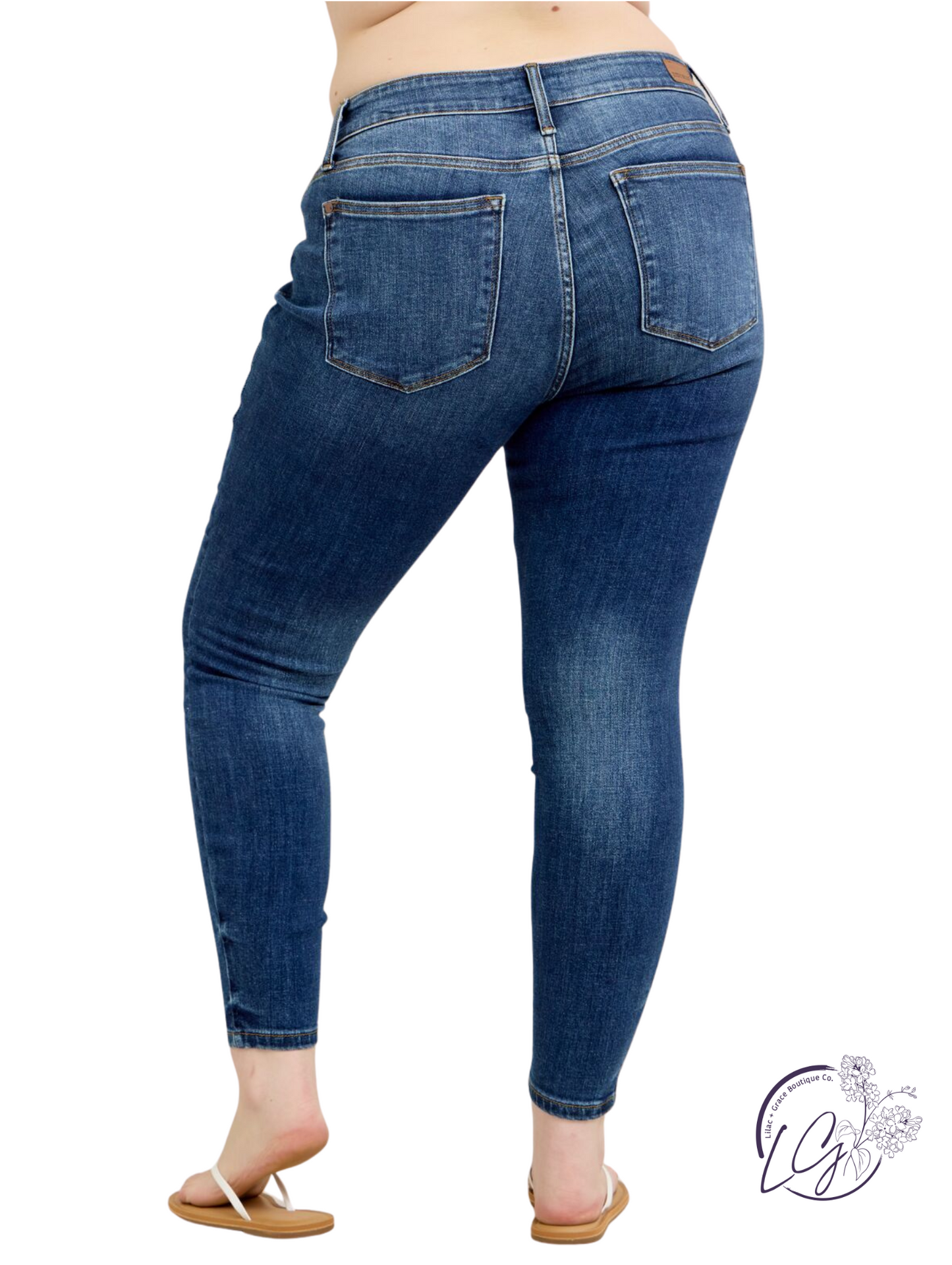 Curvy Lorraine Classic Handsand Skinny By Judy Blue