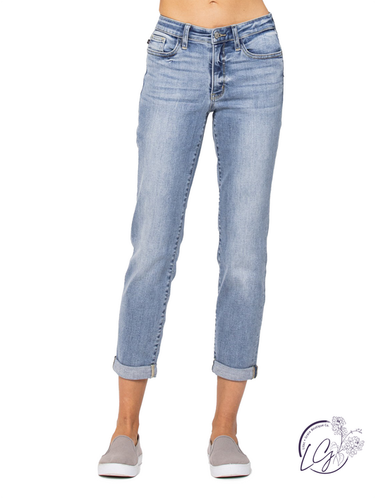 Lula Midrise Boyfriend by Judy Blue