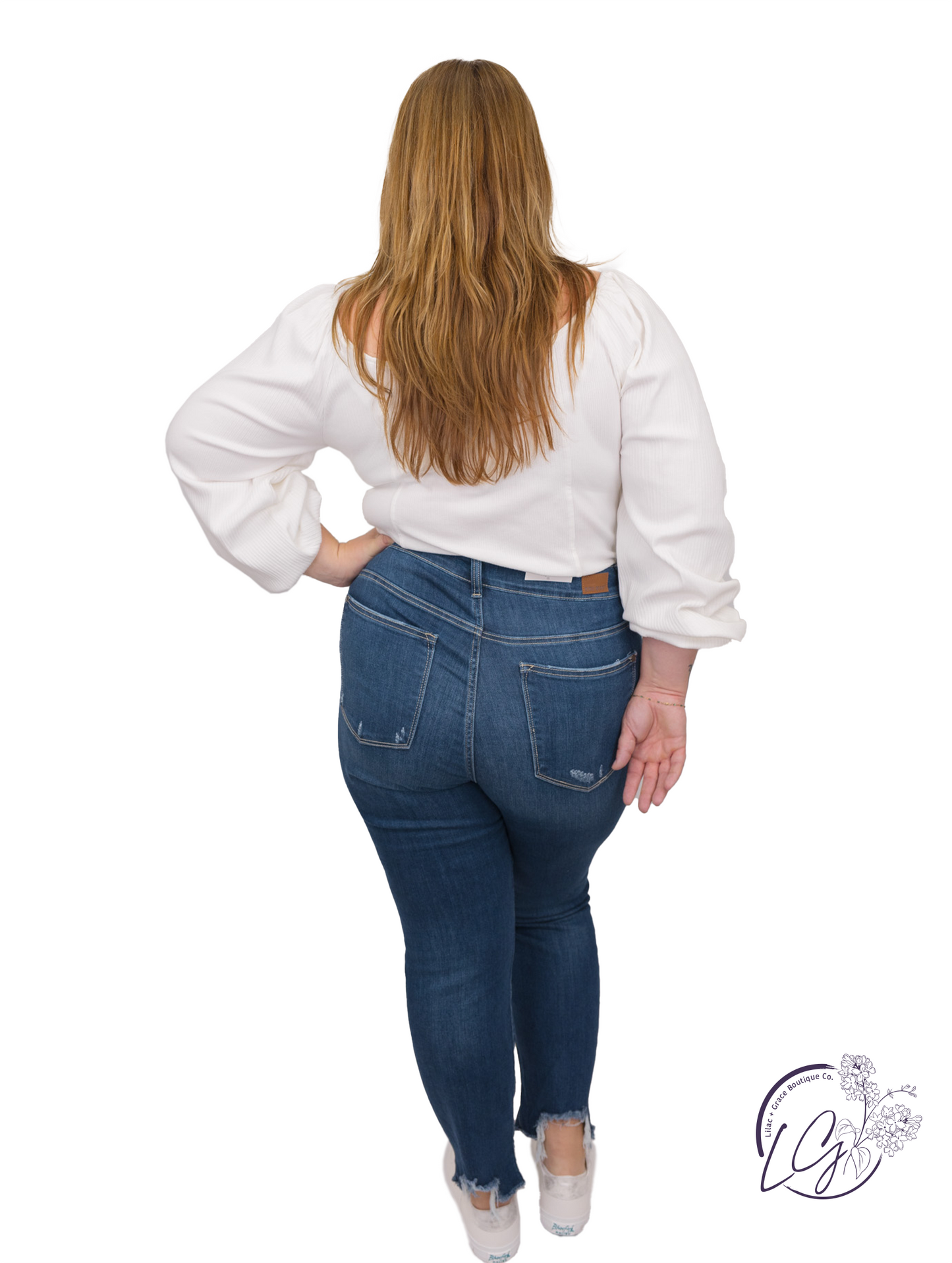 Curvy Olly Mid Rise Slim Fit By Judy Blue