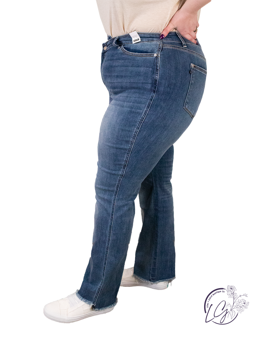 Curvy Victoria  Dad Jean Straight By Judy Blue