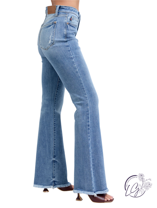 Adeline High-Rise Bootcut Jeans by Judy Blue