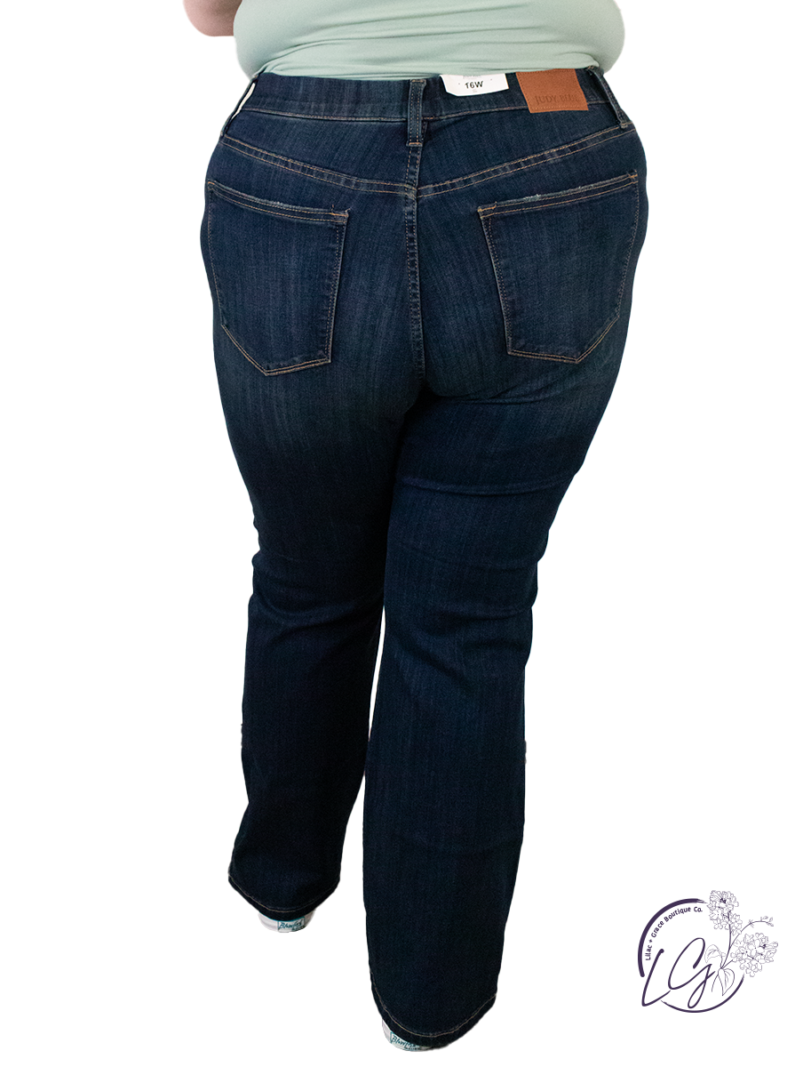 Curvy Odessa Bootcut Jeans By Judy Blue