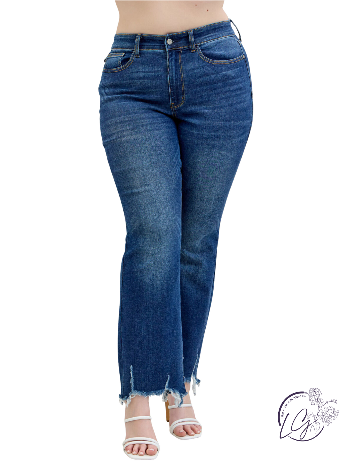 Curvy Odessa Bootcut Jeans By Judy Blue