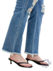 Curvy Jade Destroy Fray Hem Bootcut By Judy Blue