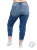 Curvy Marigold Mid-Rise Boyfriend Non-Distressed by Judy Blue