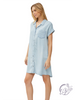 Keep Me Posted Denim Wash Dress