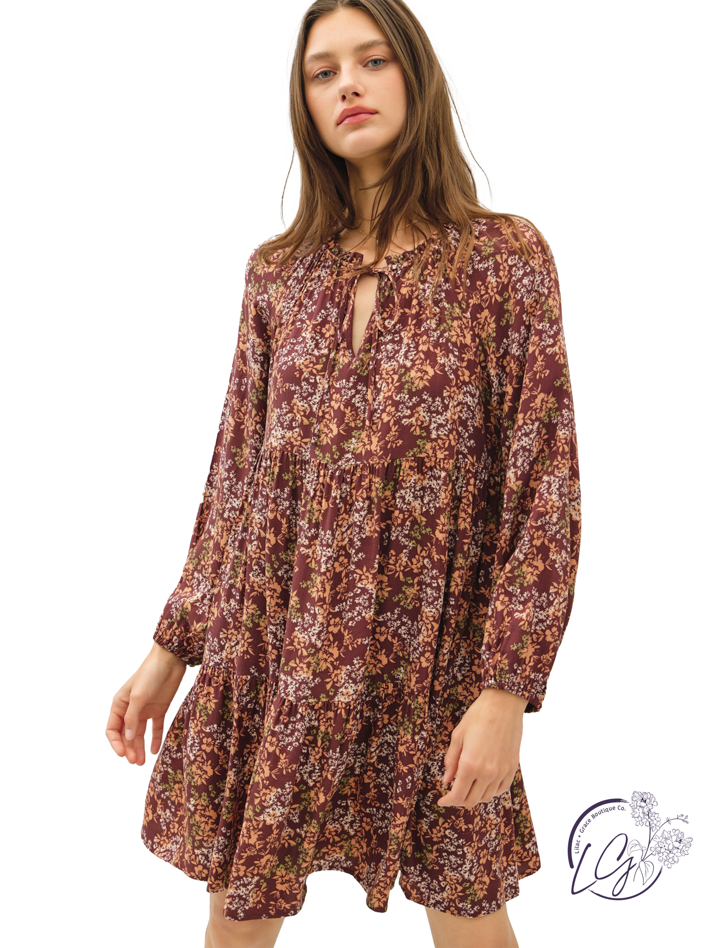 Meadow Mist Mini Dress