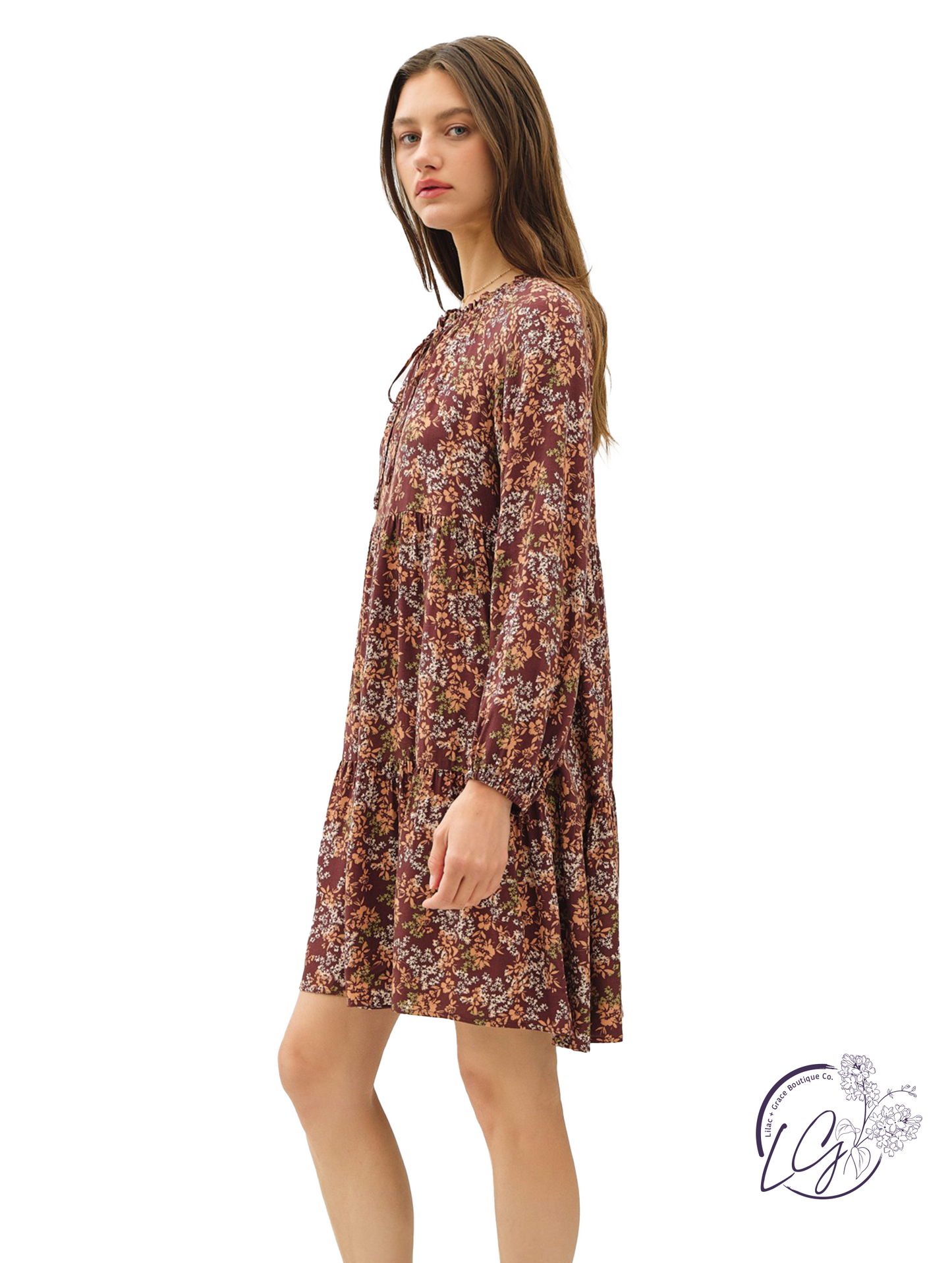 Meadow Mist Mini Dress
